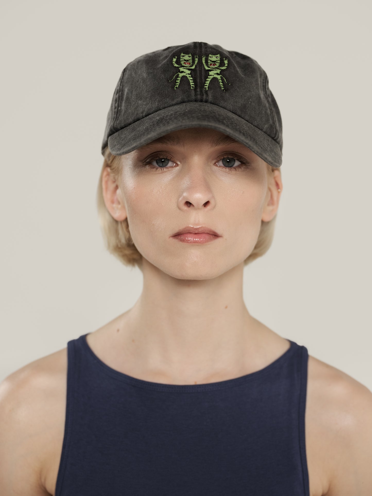 GREEN KITTENS baseball cap