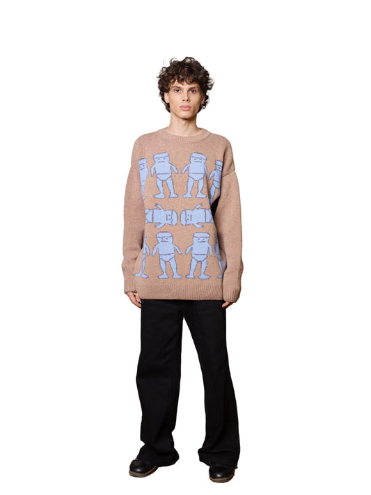 lambswool sweater AZTEC BABIES