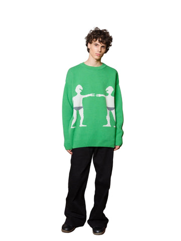 lambswool sweater GREY UNDERWEAR