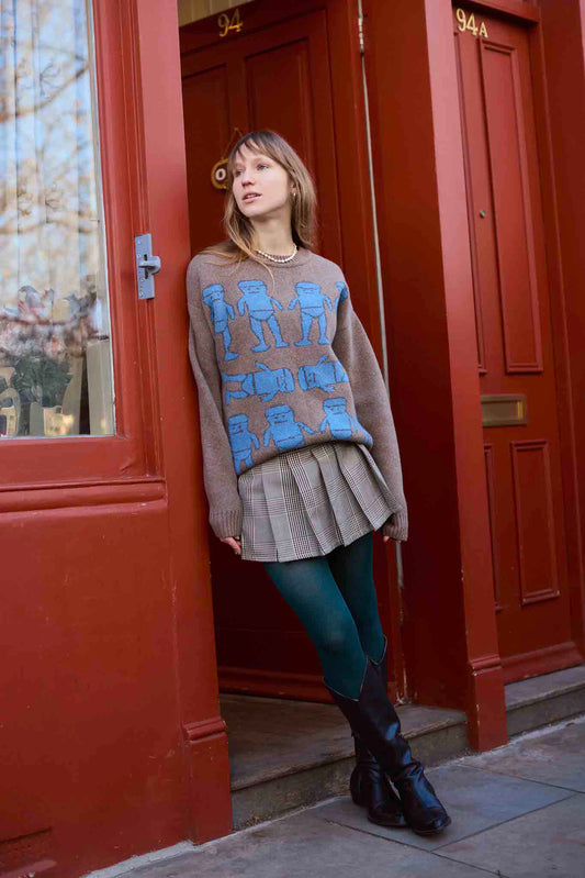 lambswool sweater AZTEC BABIES