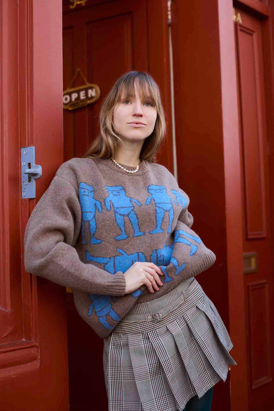 lambswool sweater AZTEC BABIES