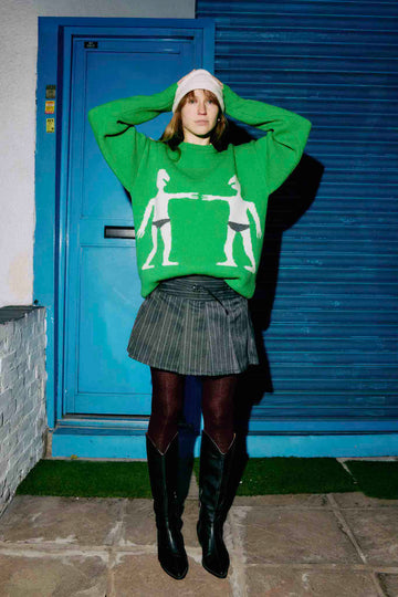 lambswool sweater GREY UNDERWEAR