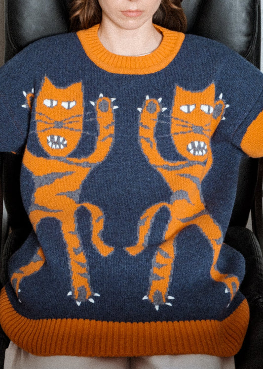 lambswool sweater KITTENS